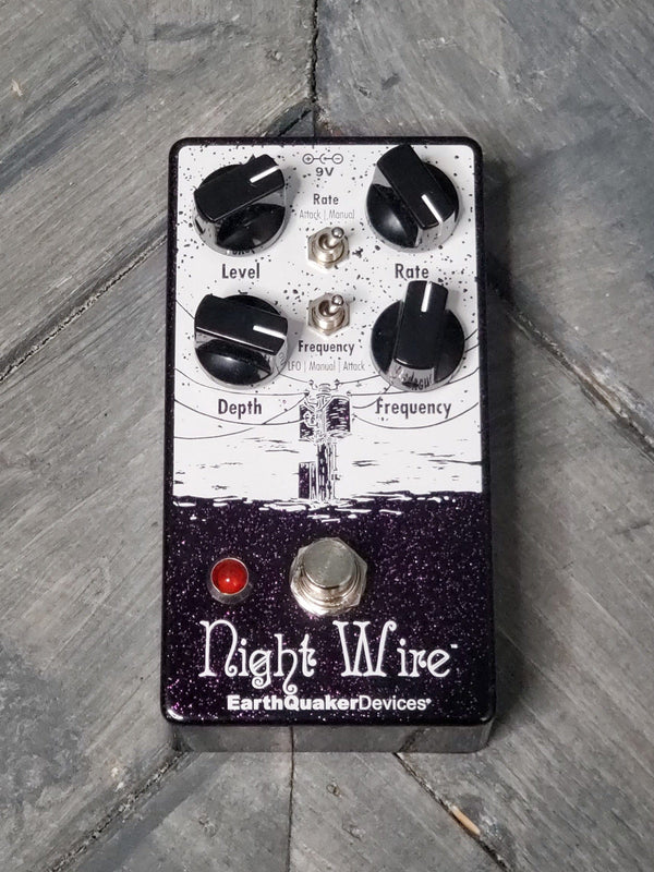 harmonic tremolo pedal Earthquaker Devices Night Wire V2 Harmonic Tremolo Pedal