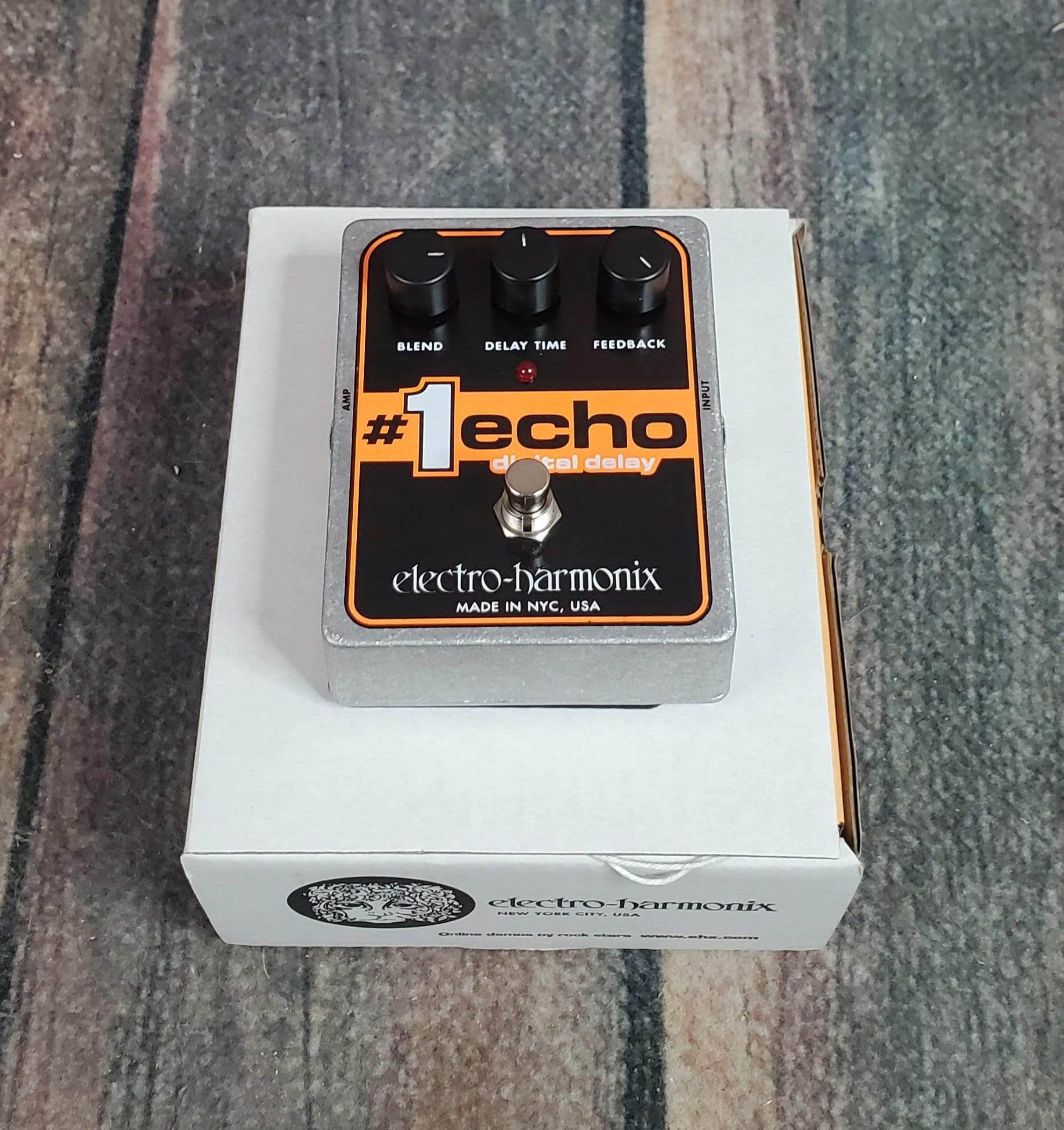 ehx delay pedals Electro-Harmonix #1 Echo Digital Delay Guitar Effects Pedal