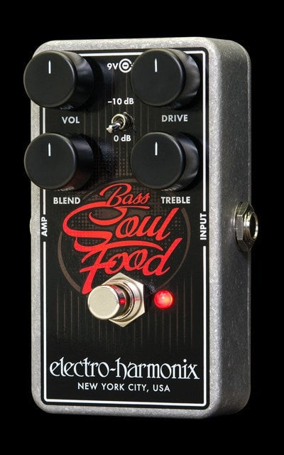 soul food effects pedal Electro-Harmonix Bass Soul Food Overdrive pedal