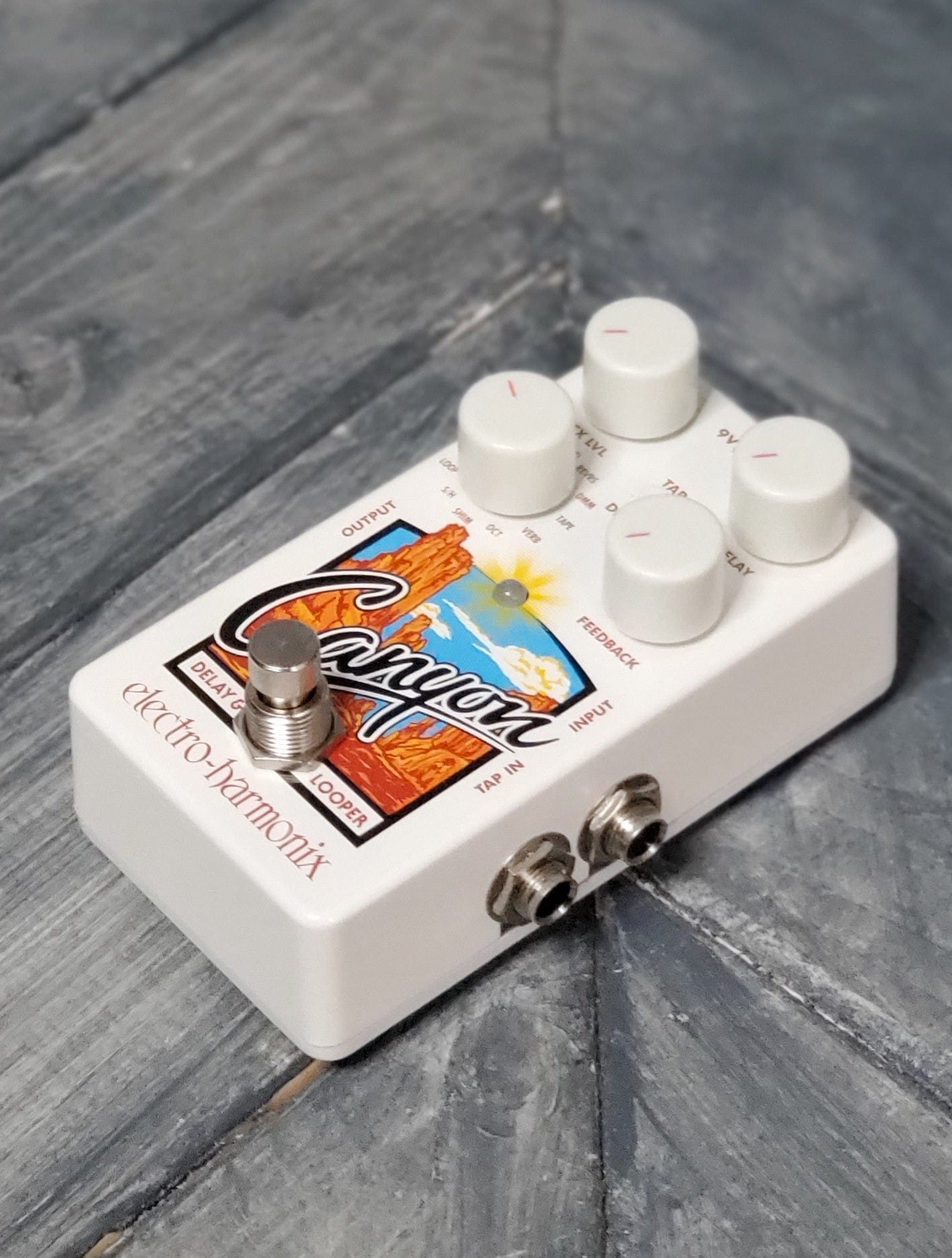 canyon guitar pedal Electro-Harmonix Canyon Delay and Looper Pedal