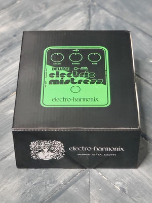 electro-harmonix pedal Electro-Harmonix Deluxe Electric Mistriss Analog Flanger Effect Pedal