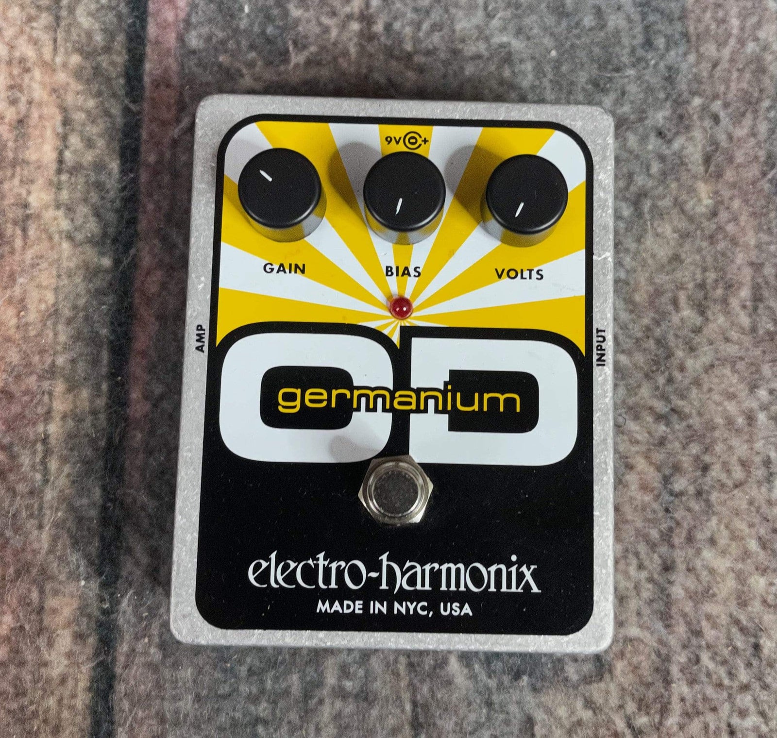 electro-harmonix pedal Electro-Harmonix XO Germanium OD Overdrive Pedal