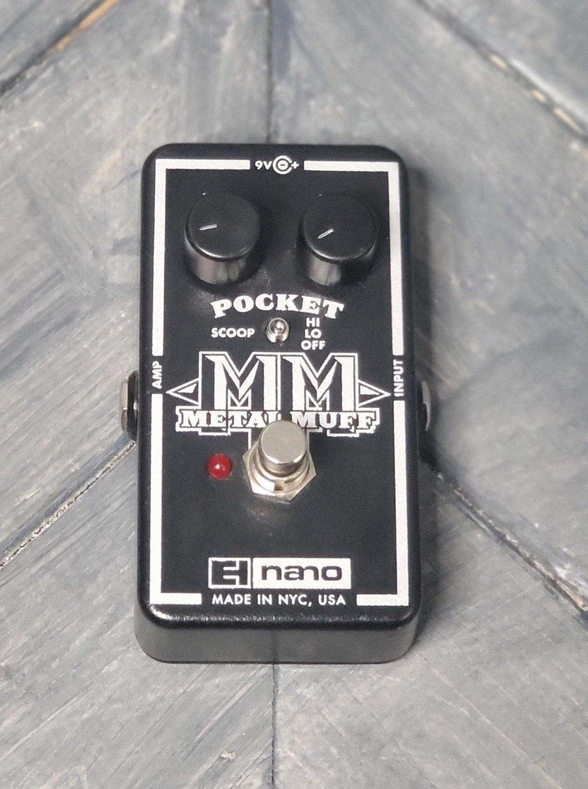 electro-harmonix pedal Used Electro-Harmonix Pocket Metal Muff Distortion Effect Pedal
