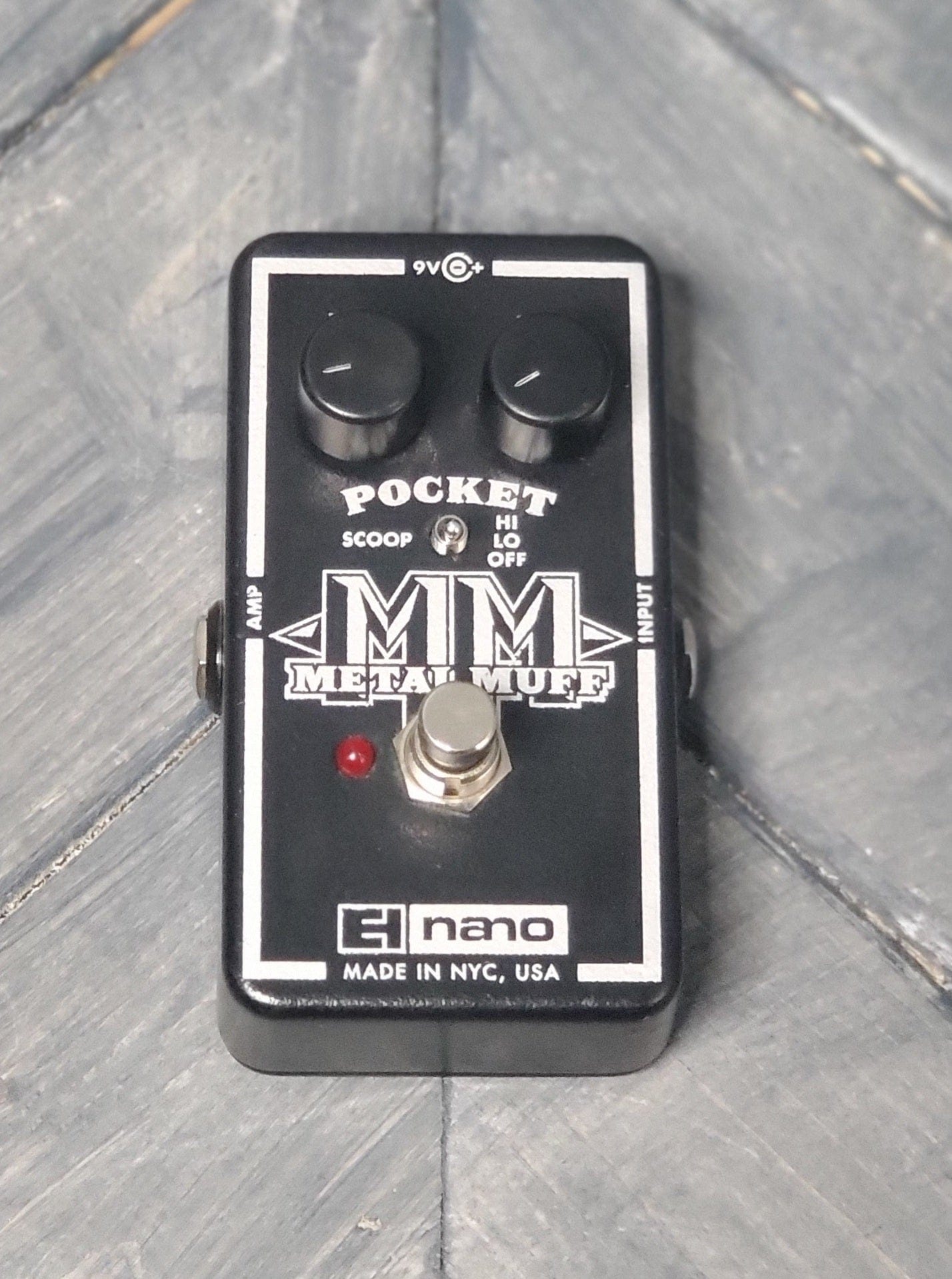 electro-harmonix pedal Used Electro-Harmonix Pocket Metal Muff Distortion Effect Pedal