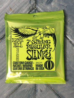Ernie Ball Regular Slinky 7 String front of packaging