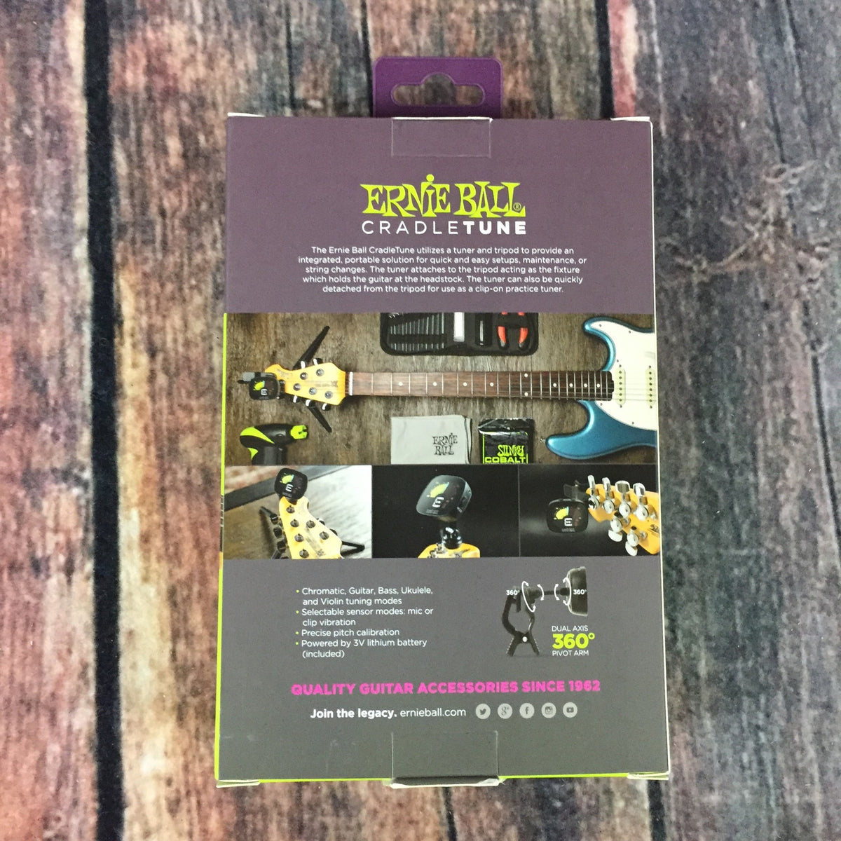 ernie ball Tuner Ernie Ball CradleTune Tuner