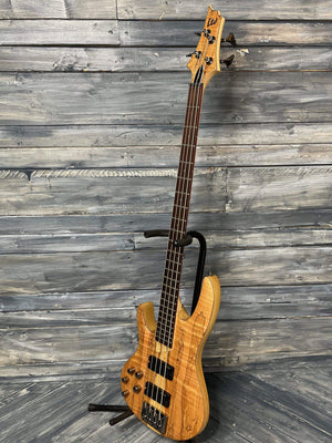 ESP/LTD Electric Bass ESP/LTD Left Handed B-204SM Spalted Maple 4-String Electric Bass