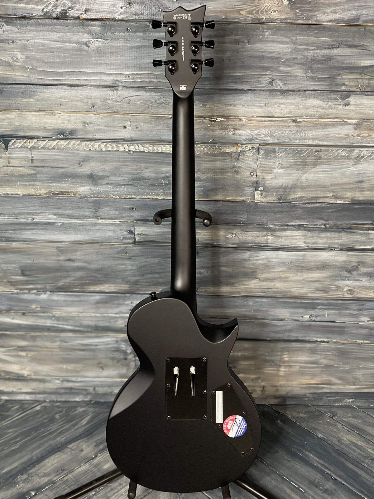 ESP/LTD Electric Guitar ESP/LTD Left Handed EC-FR Black Metal Electric Guitar- Satin Black