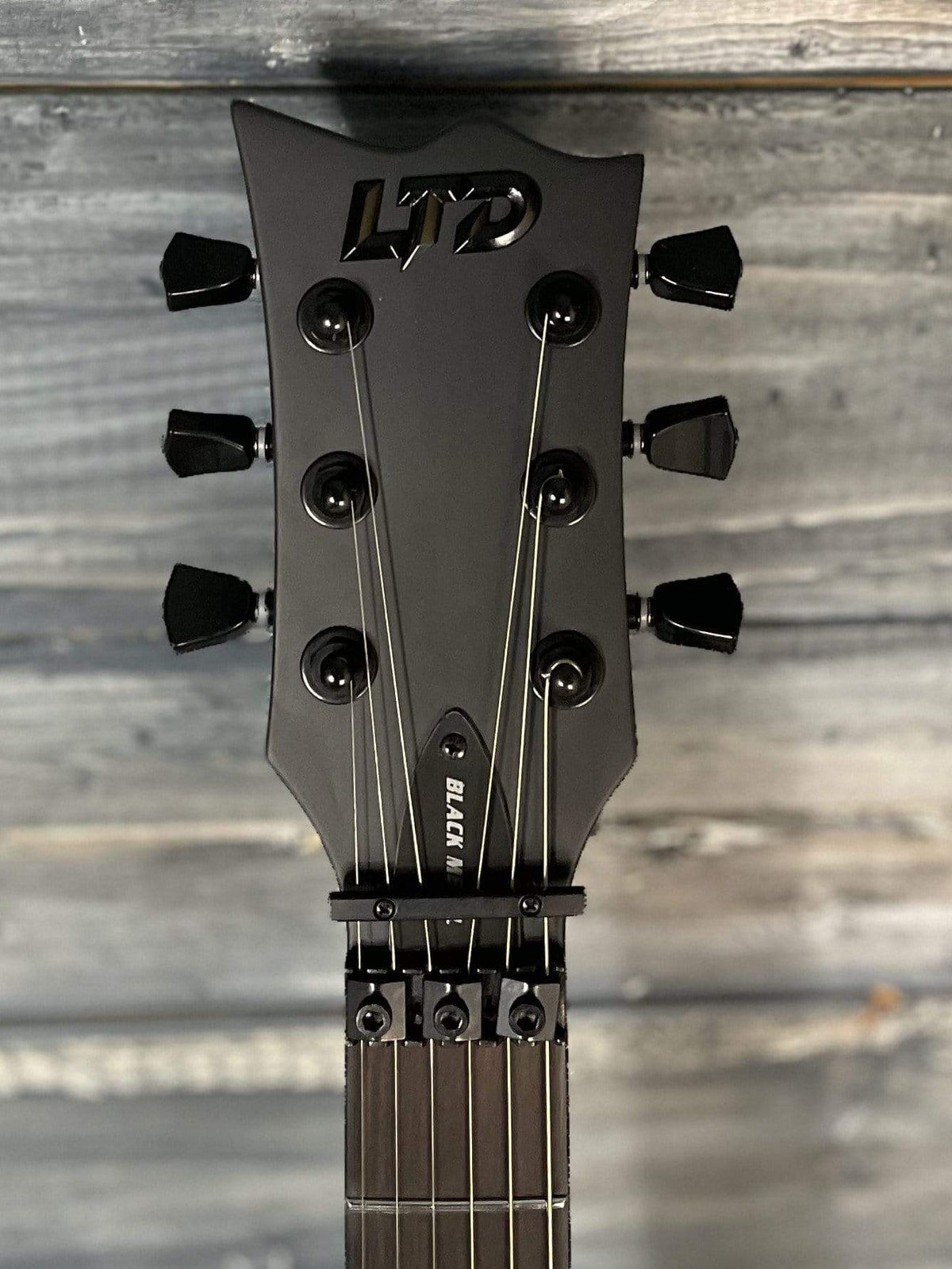 ESP/LTD Electric Guitar ESP/LTD Left Handed EC-FR Black Metal Electric Guitar- Satin Black