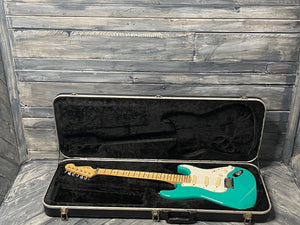 Fender Electric Guitar Used Fender 1987-1988 E Series Plus USA Stratocaster with Fender Case - Bahama Green