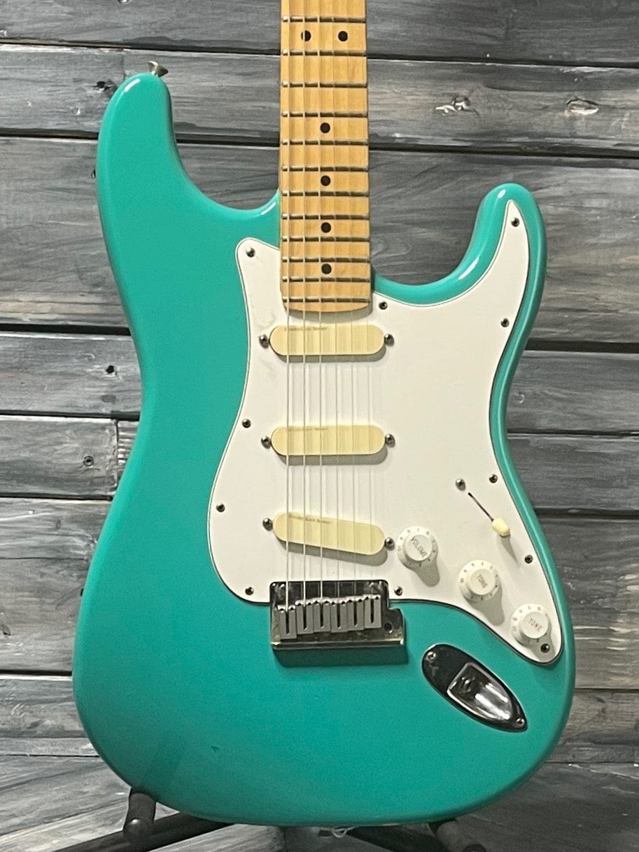 Fender Electric Guitar Used Fender 1987-1988 E Series Plus USA Stratocaster with Fender Case - Bahama Green