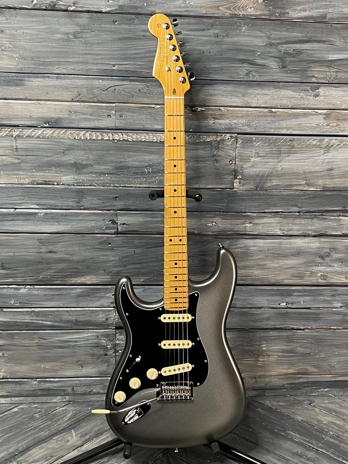 Fender Electric Guitar Used Left Handed Fender American Professional II Stratocater with Case - Mercury