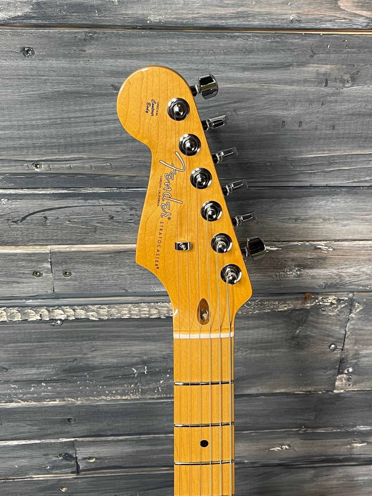 Fender Electric Guitar Used Left Handed Fender American Professional II Stratocater with Case - Mercury