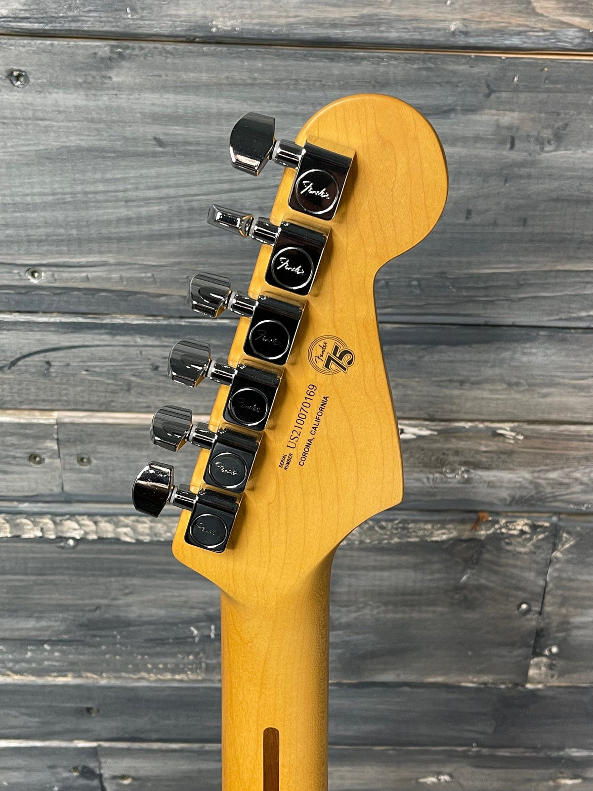 Fender Electric Guitar Used Left Handed Fender American Professional II Stratocater with Case - Mercury