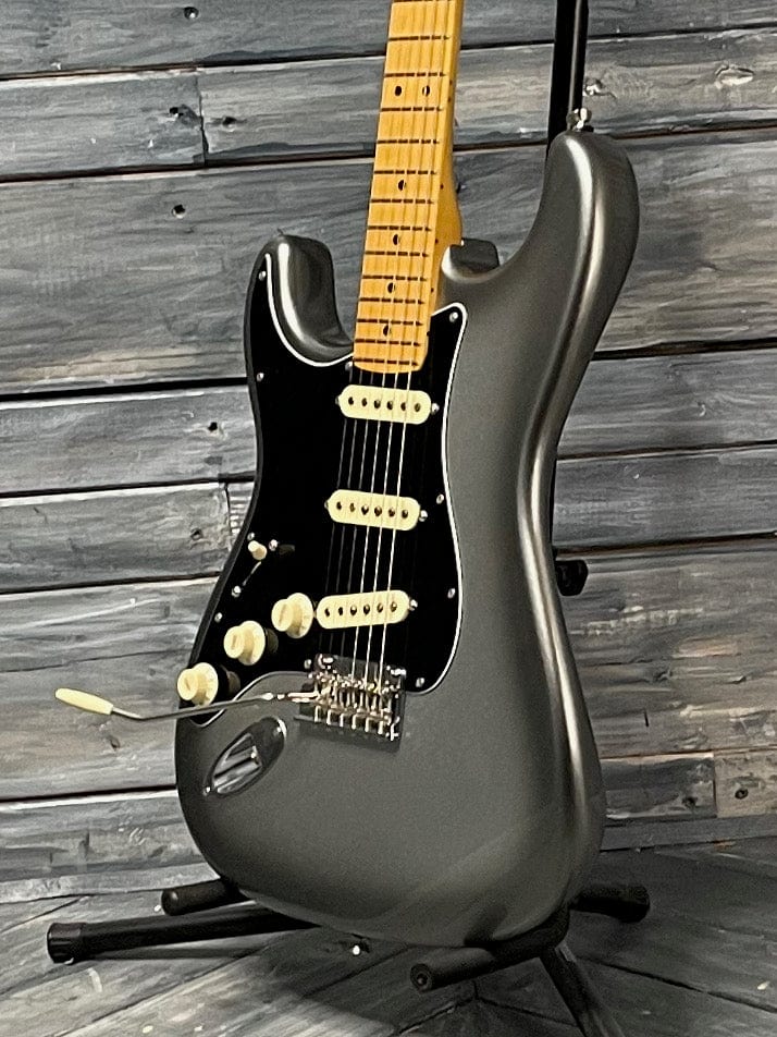 Fender Electric Guitar Used Left Handed Fender American Professional II Stratocater with Case - Mercury
