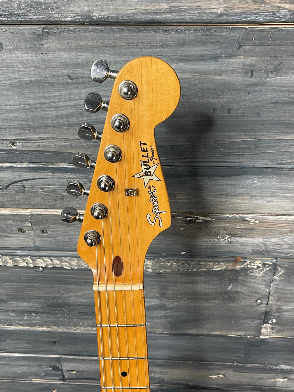 Fender Electric Guitar Used Squier by Fender MIJ Bullet HT-1 HSS Guitar with Case- Black