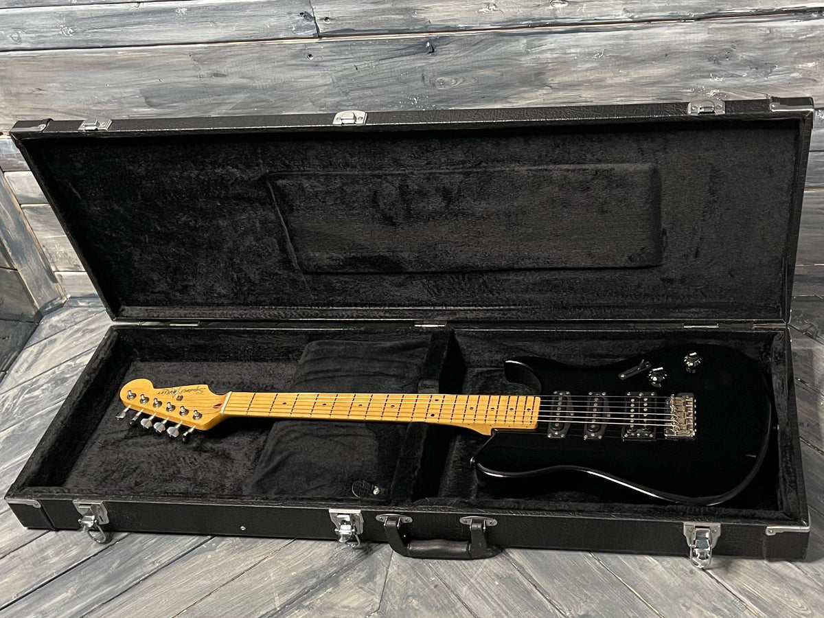 Fender Electric Guitar Used Squier by Fender MIJ Bullet HT-1 HSS Guitar with Case- Black