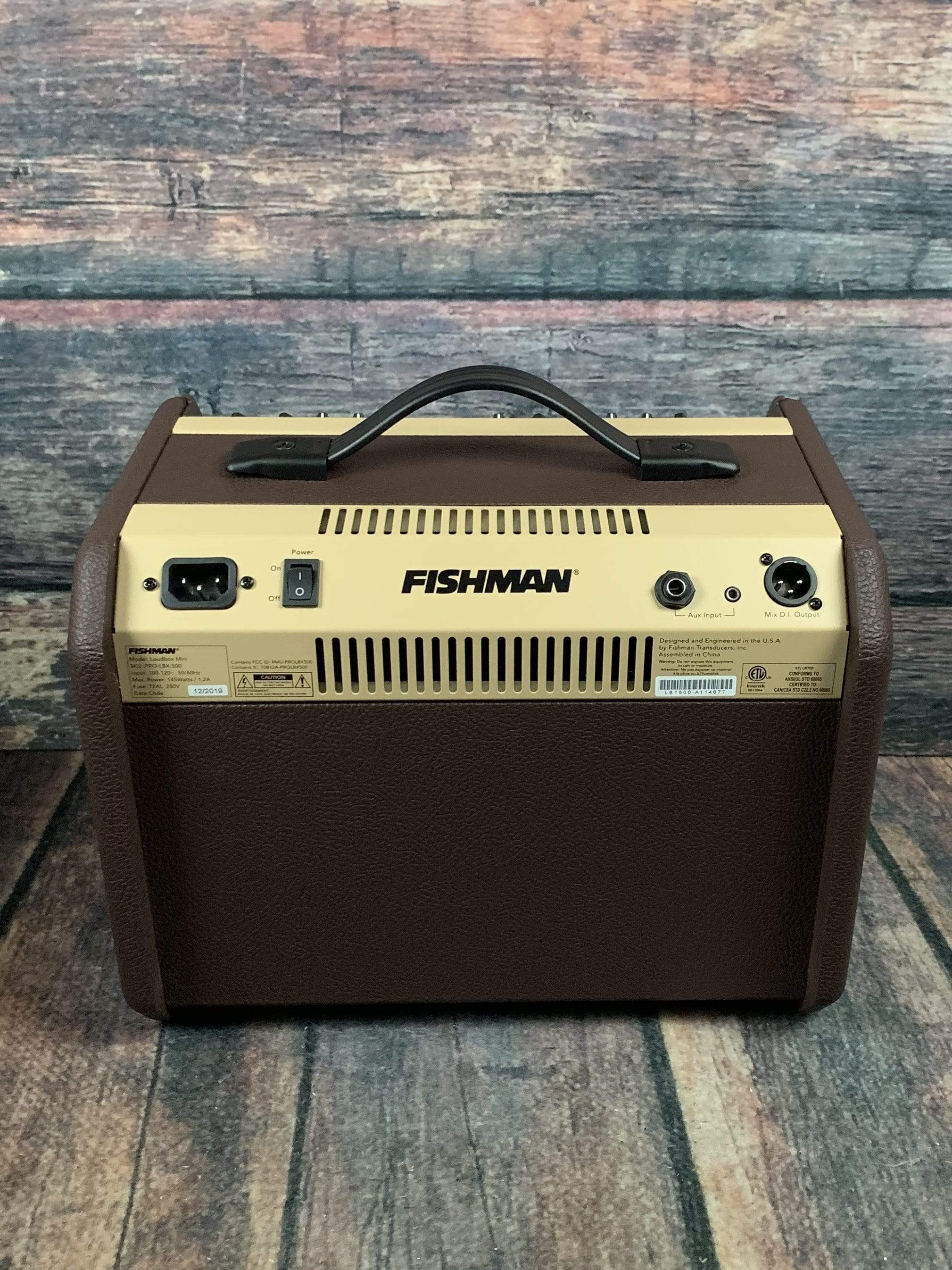 Fishman PRO-LBT-500 Loudbox Mini 2 Channel Acoustic Amplifier with