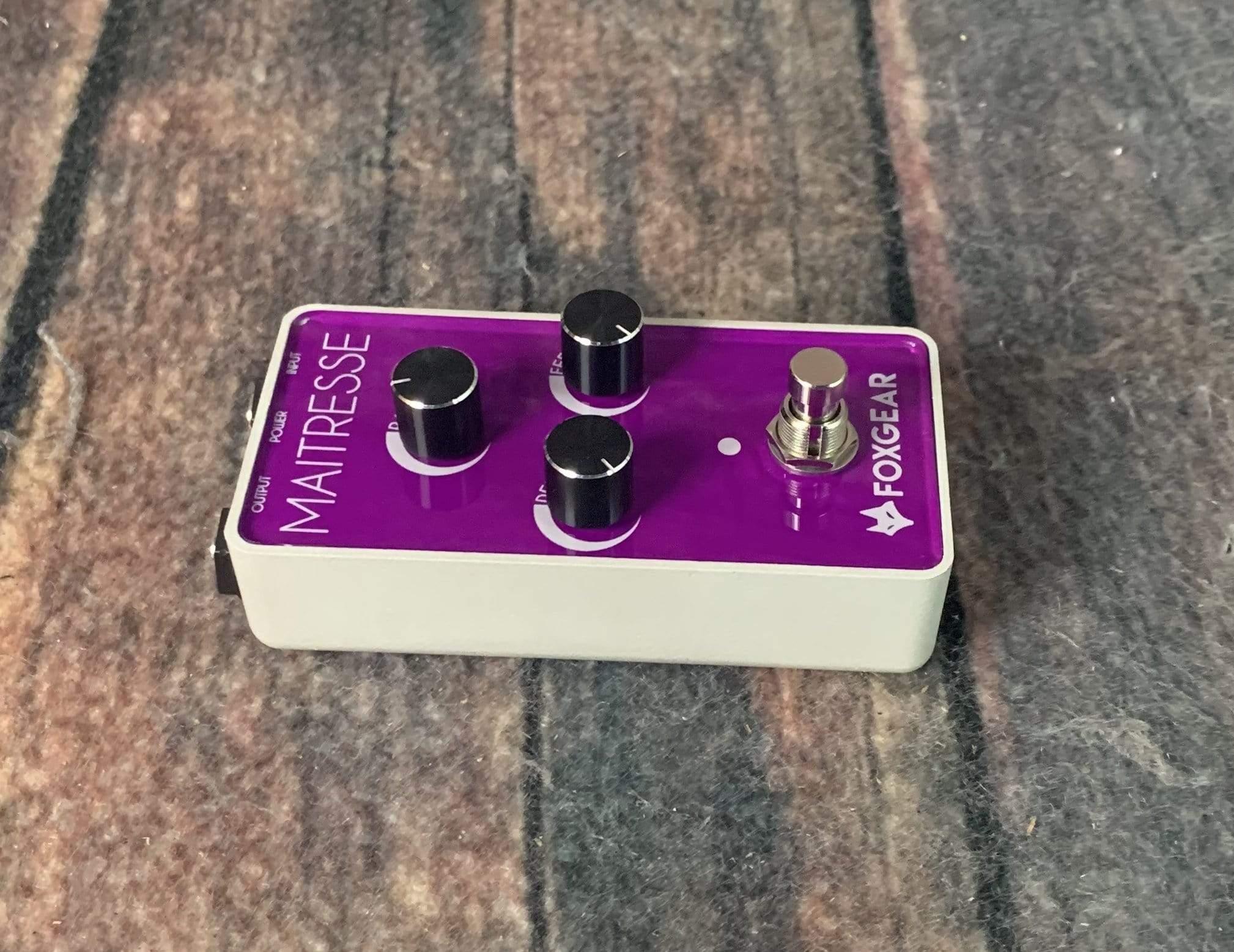 boutique flanger pedal FoxGear Maitresse Flanger Pedal
