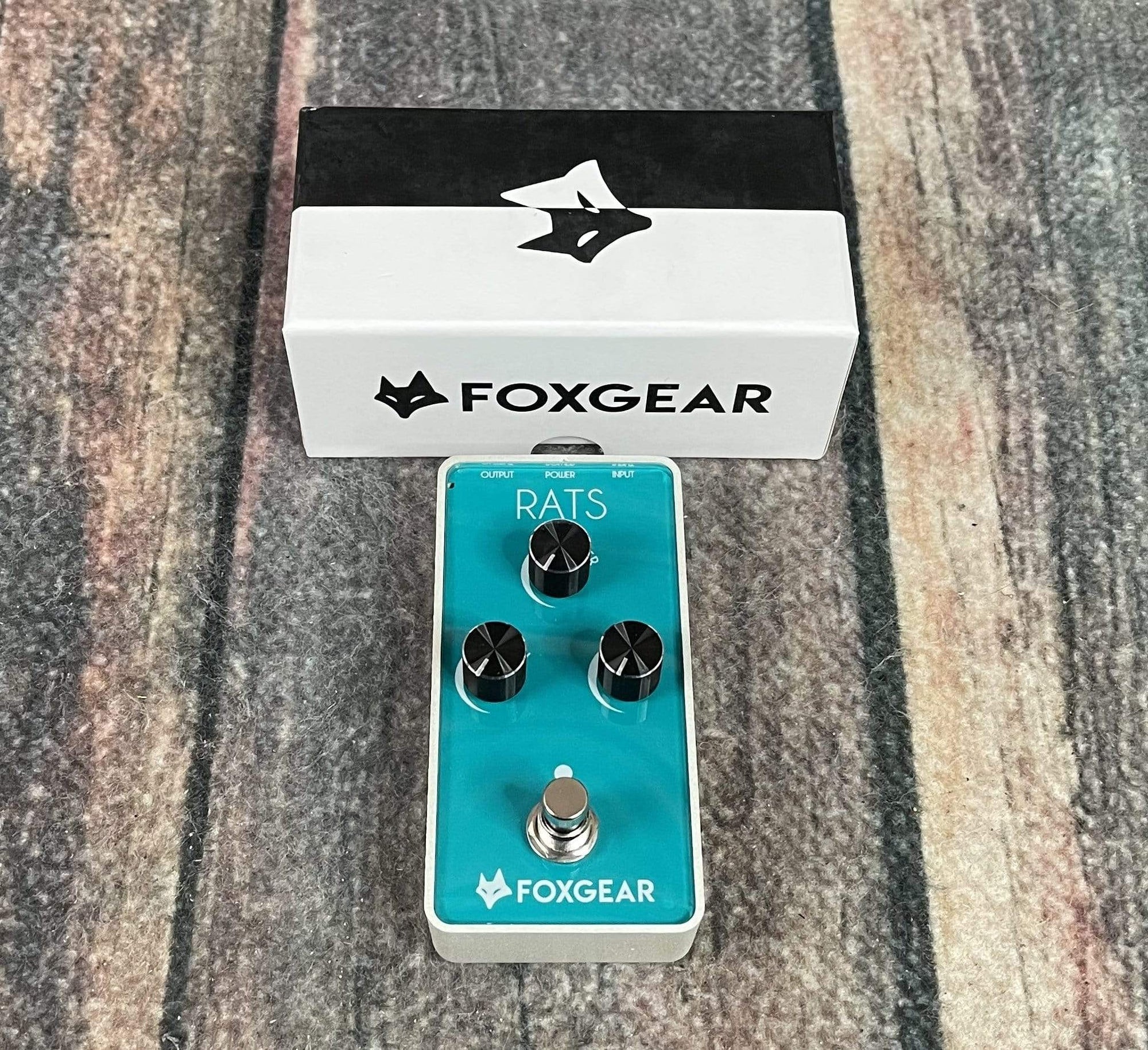 FoxGear Rats Distortion / Overdrive Pedal - Adirondack Guitar