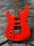 G&L Guitars Electric Guitar G&L Left Handed Legacy HSS RMC Electric Guitar- Fullerton Red