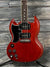 Gibson Electric Guitar Used Gibson 2021 Left Handed Tony Iommi Monkey SG Special Guitar with Case - Vintage Cherry