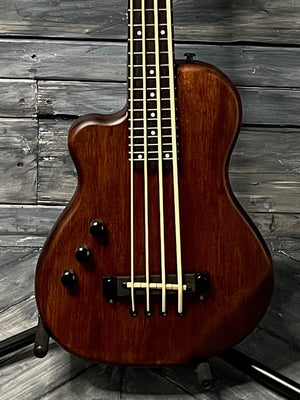 GoldTone Electric Bass Gold Tone Left Handed ME-Bass 23 Inch Scale Solid Body Fretted Micro Bass