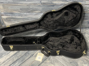 Guardian Acoustic Dreadnought Guitar Case Guardian CG-016-D Flat Top Dreadnought Hardshell Acoustic Guitar Case- Black