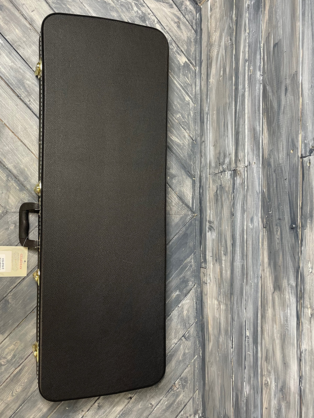 Guardian Acoustic Dreadnought Guitar Case Guardian CG-016-E Hardshell Electric Guitar Case- Black