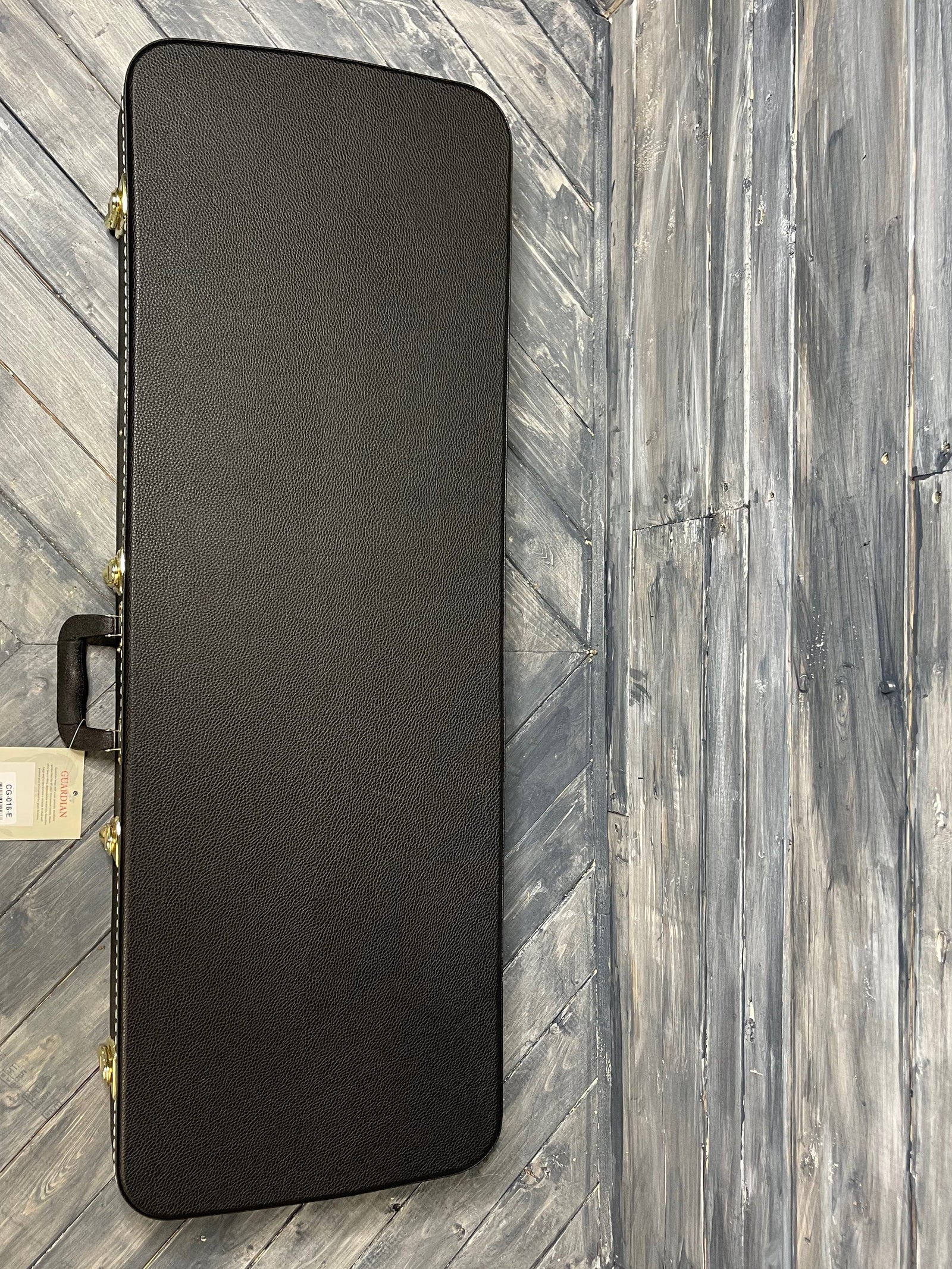 Guardian Acoustic Dreadnought Guitar Case Guardian CG-016-E Hardshell Electric Guitar Case- Black