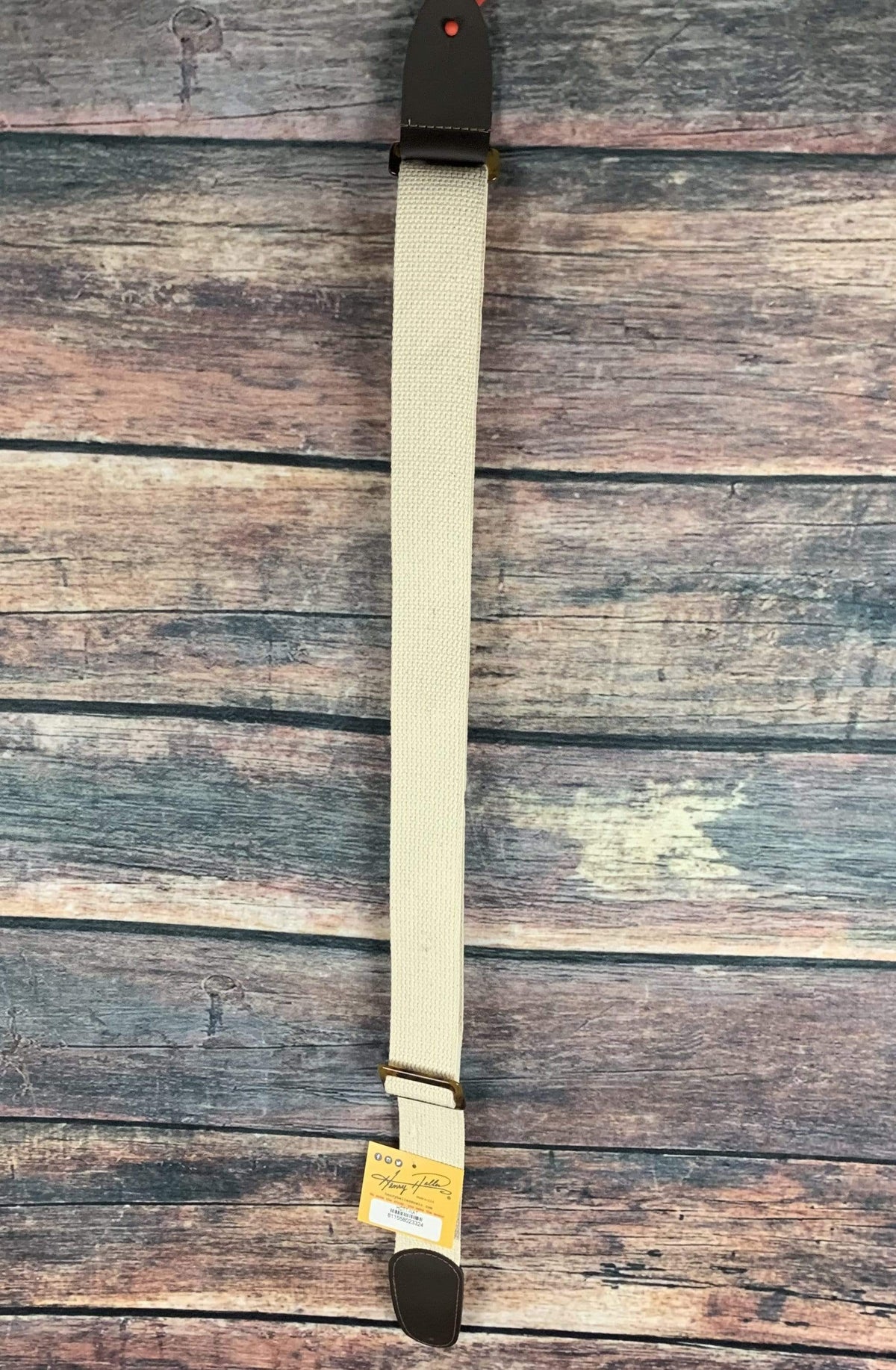 Henry Heller Strap Henry Heller HCTT-NAT 2" Tort-O Triglide Guitar Strap- Natural