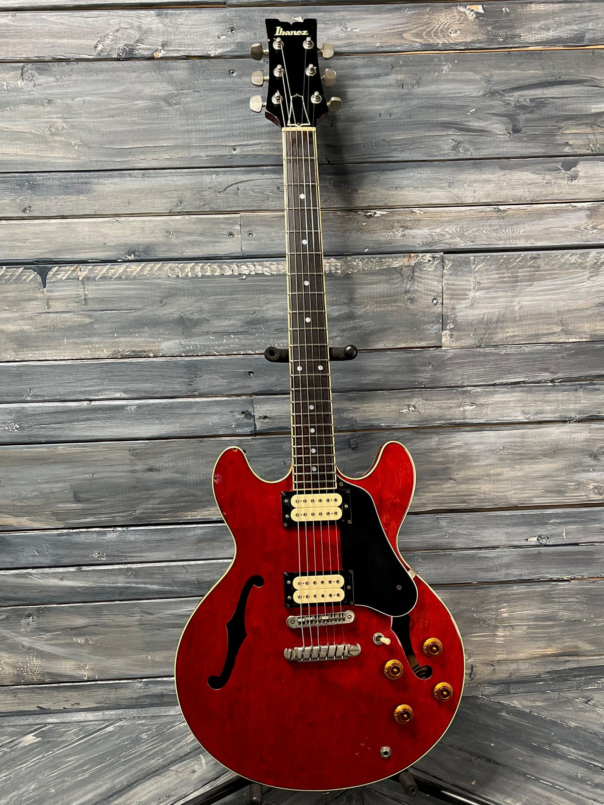 Ibanez Electric Guitar Used Ibanez 1981 MIJ Artist AM-50 Semi Hollow Electric Guitar with Case - Red