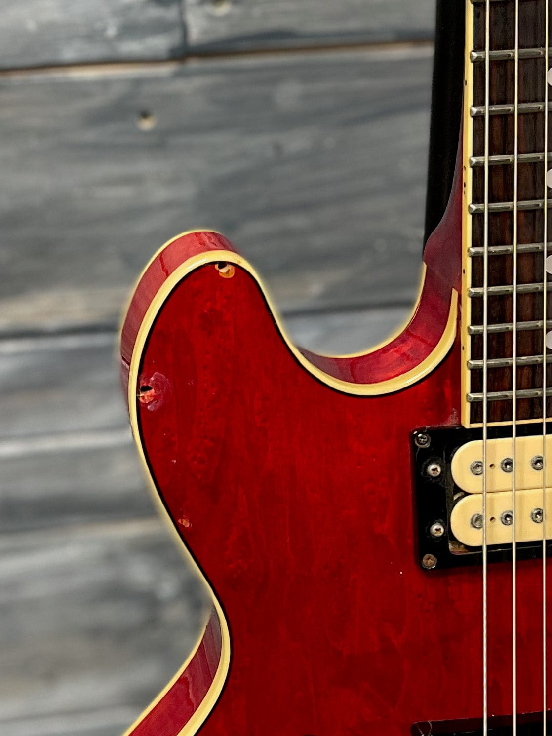 Ibanez Electric Guitar Used Ibanez 1981 MIJ Artist AM-50 Semi Hollow Electric Guitar with Case - Red