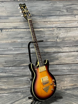 Ibanez Electric Guitar Used Ibanez Artist AR100 Electric Guitar with Hard Case- Sunburst