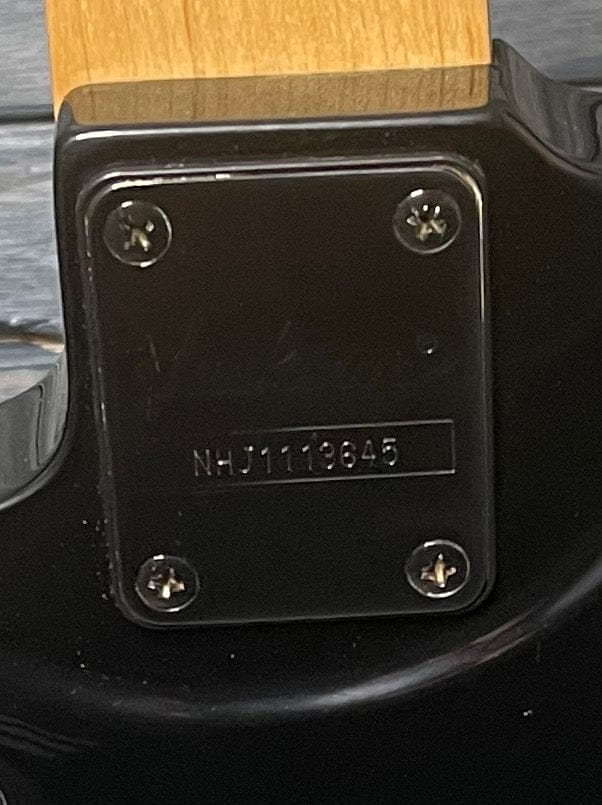 Jackson Electric Bass Used Jackson Active 4 String Electric Bass with Gig Bag- Flame Black