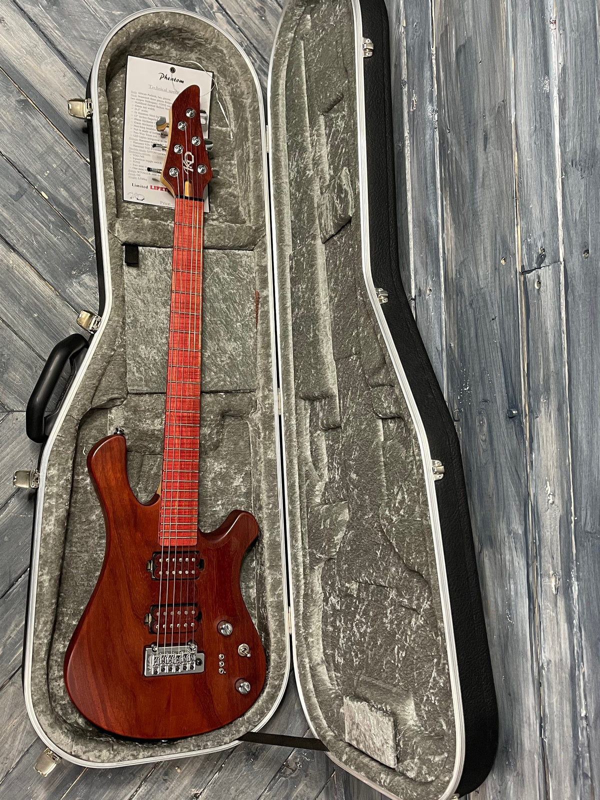 KD guitars Electric Guitar Used KD Guitars Phentom Electric Guitar with Case