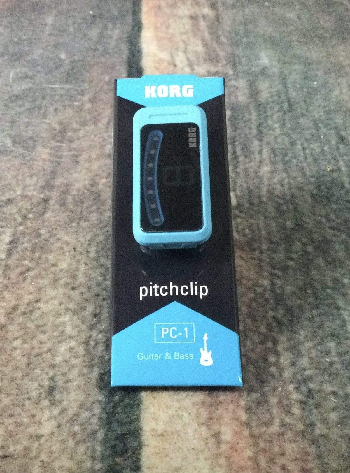 korg Tuner Korg PC-1-CP Chromatic Clip-on Colored Tuner - Blue