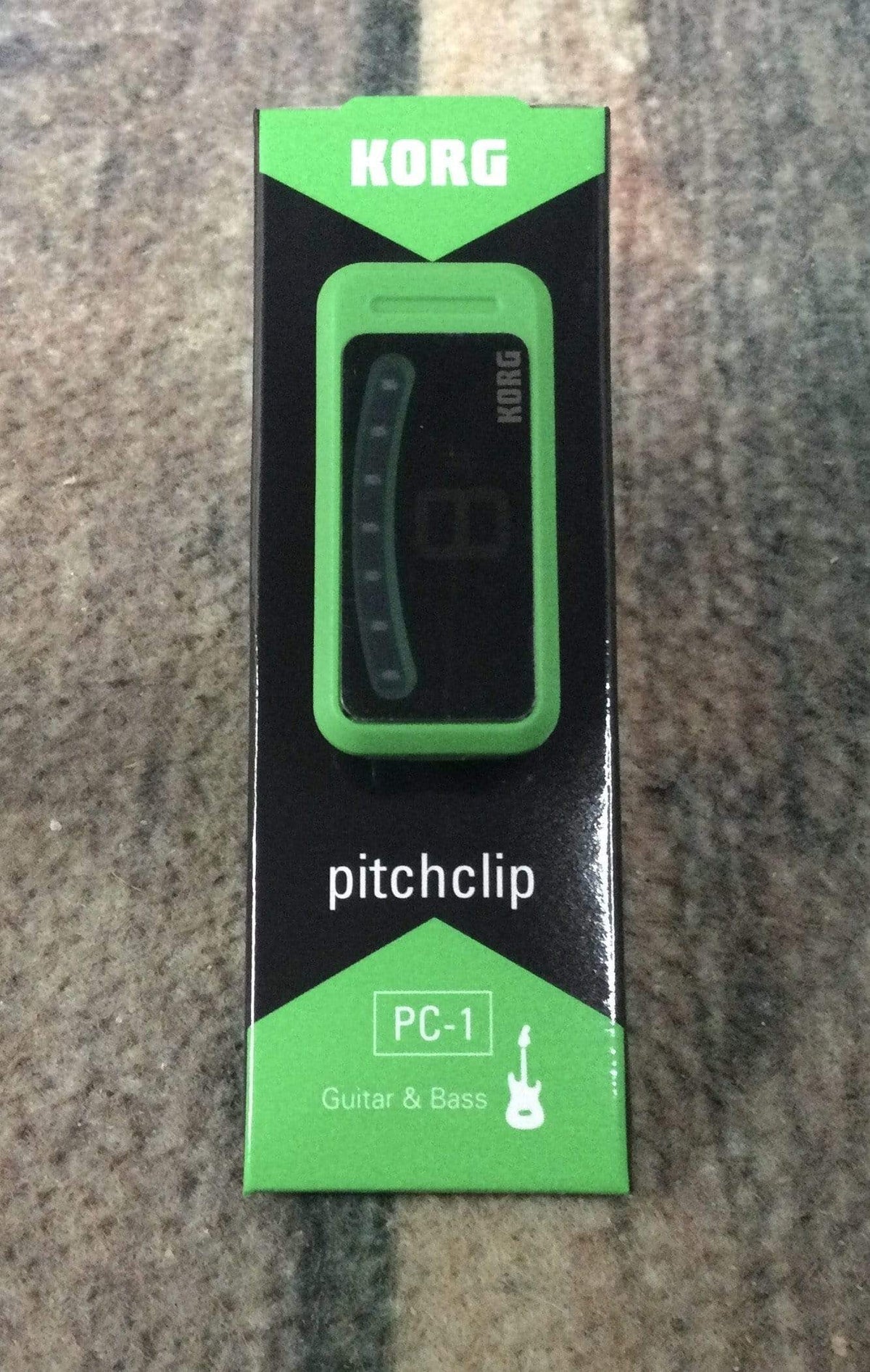 korg Tuner Korg PC-1-CP Chromatic Clip-on Colored Tuner - Green