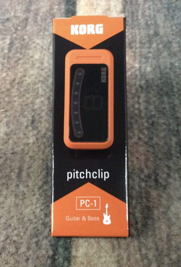 Korg PC-1-CP Chromatic Clip-on Colored Tuner - Orange - Adirondack