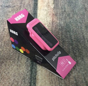korg Tuner Korg PC-1-CP Chromatic Clip-on Colored Tuner - Pink