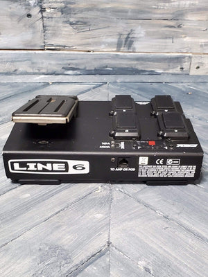 Line 6 Musical Instrument Amplifier Footswitches Used Line 6 FBV Express 4 Button Foot Controller