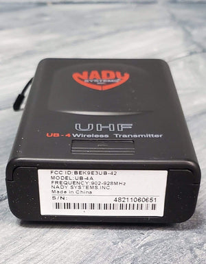 nady systems wireless reciever Used Nady Systems UHF-4 Wireless Reciever