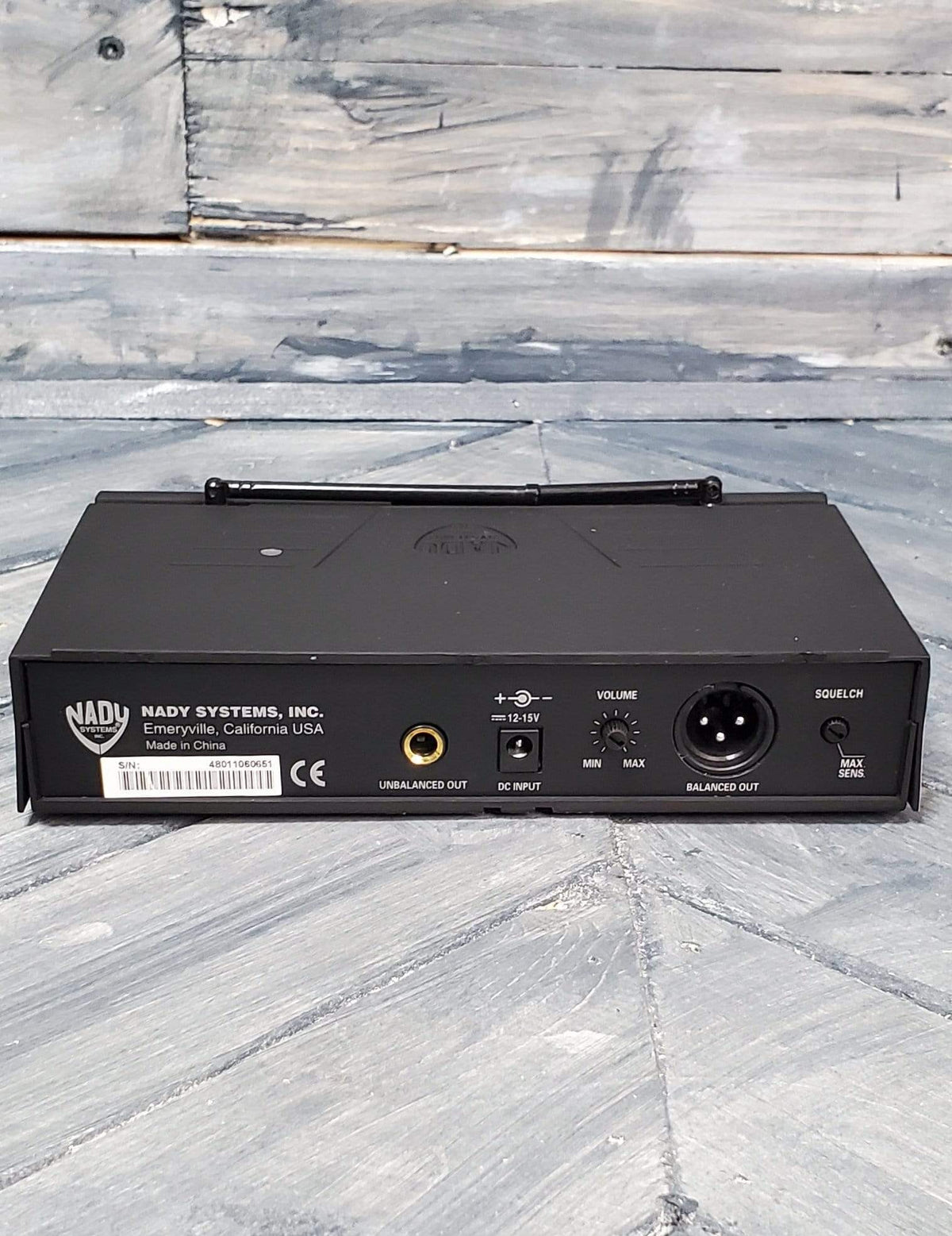 nady systems wireless reciever Used Nady Systems UHF-4 Wireless Reciever