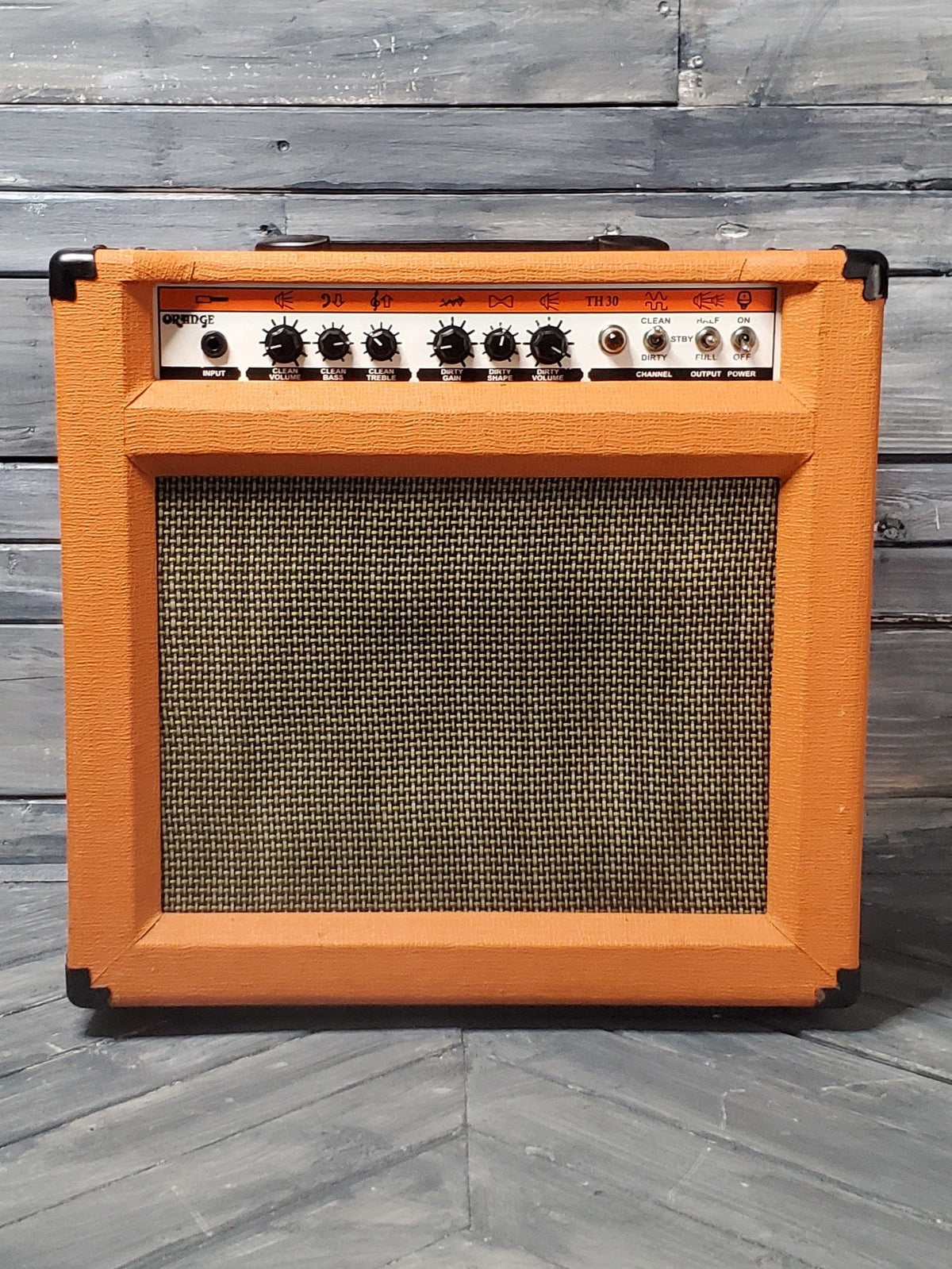 Used Orange TH30C front of the amp