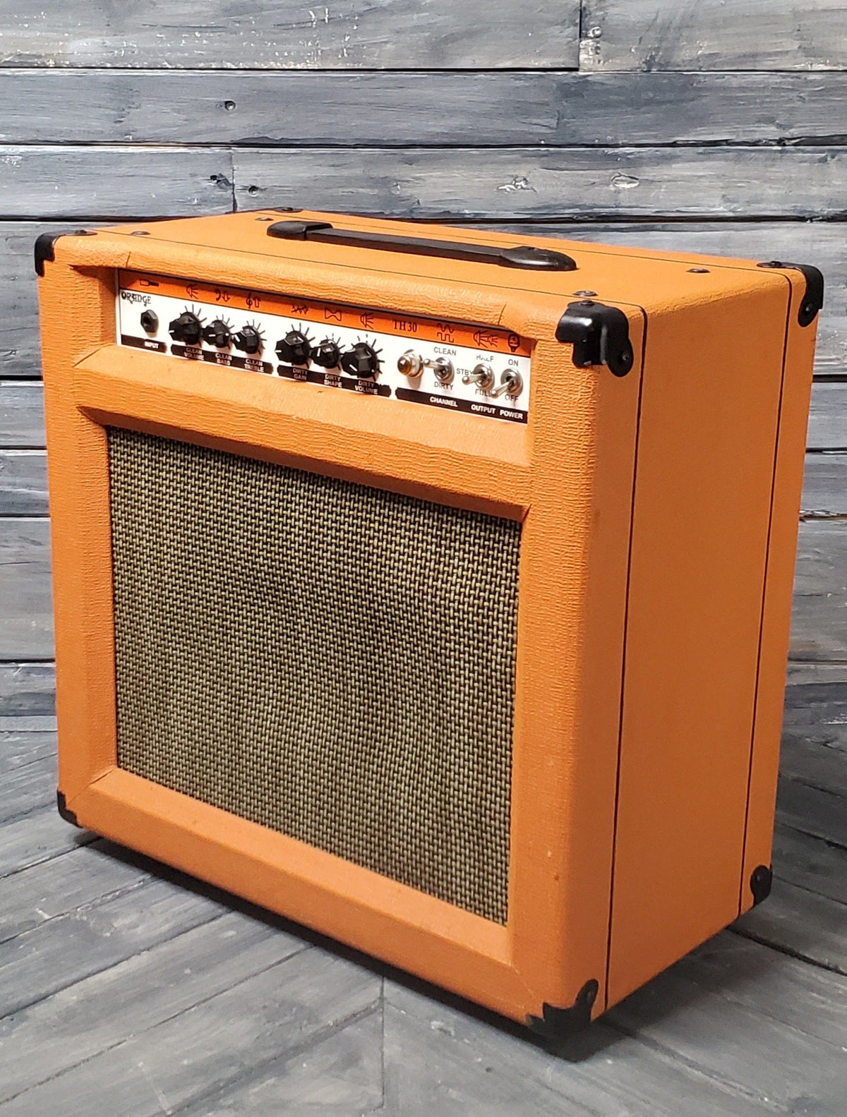 Used Orange TH30C right side of the amp