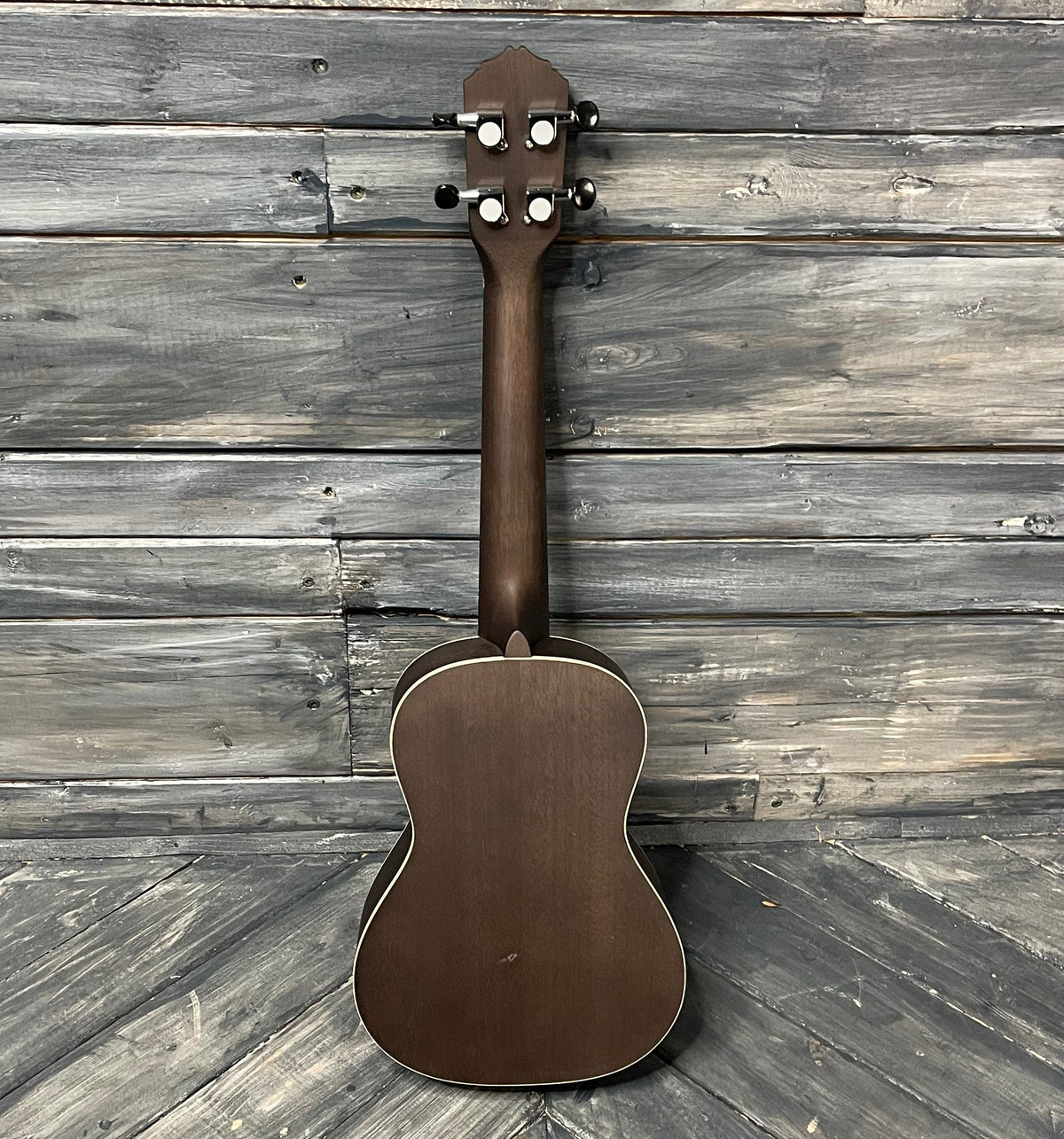 Ortega Ukulele Ortega Left Handed RUCOAL-L Earth Series Concert Ukelele- Coal Black