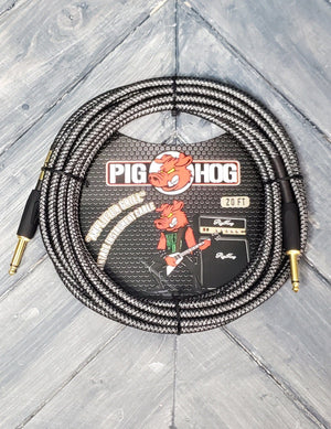 Pig Hog instrument cables Pig Hog PCH20AG 20-Foot 1/4-1/4 Straight Instrument Cable