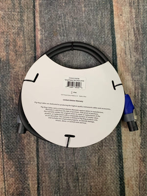 Pig Hog PHSC3SPK Speaker Cable, 3ft (14 gauge wire), Speakon to Speakon