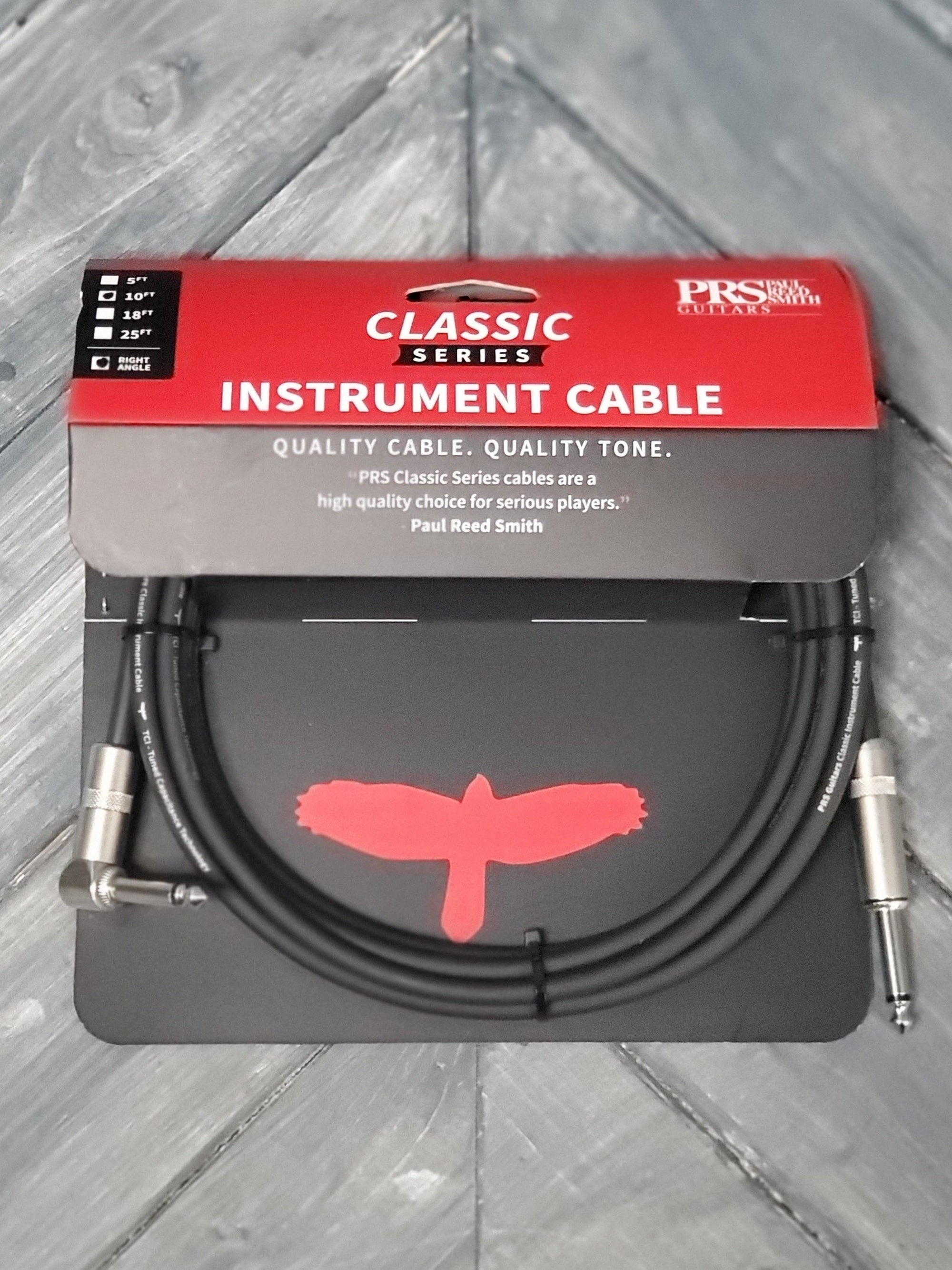 PRS Cable PRS 10ft Classic Instrument Cable - Angle/Straight