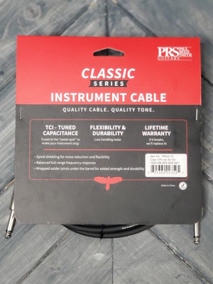 PRS Cable PRS 10ft Classic Instrument Cable - Straight/Straight